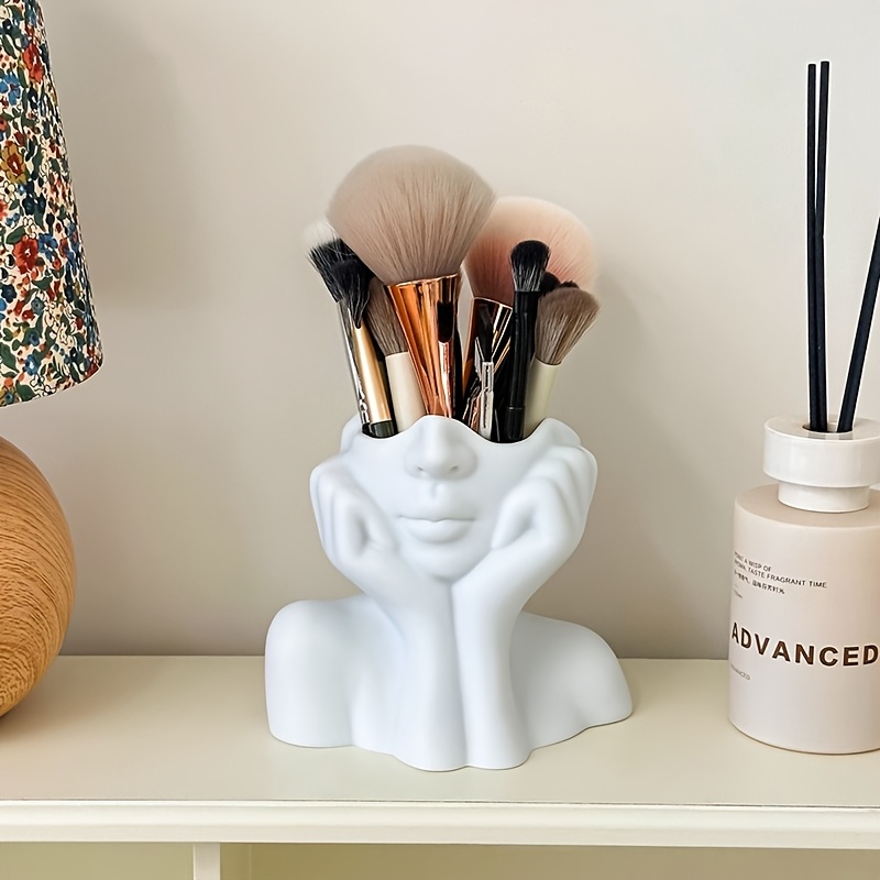 Face Shape Makeup Brush Holder - Beauty Makeup Design ulasan dan harga