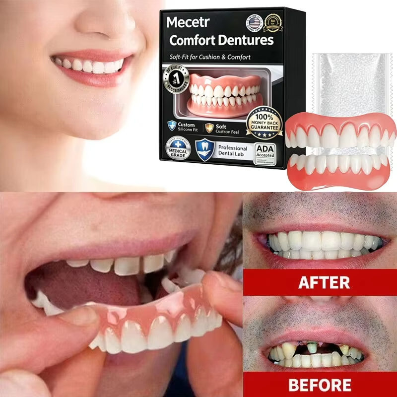 Full Upper Lower Mouth Fake Te - Photo Beauty Makeup ulasan dan harga