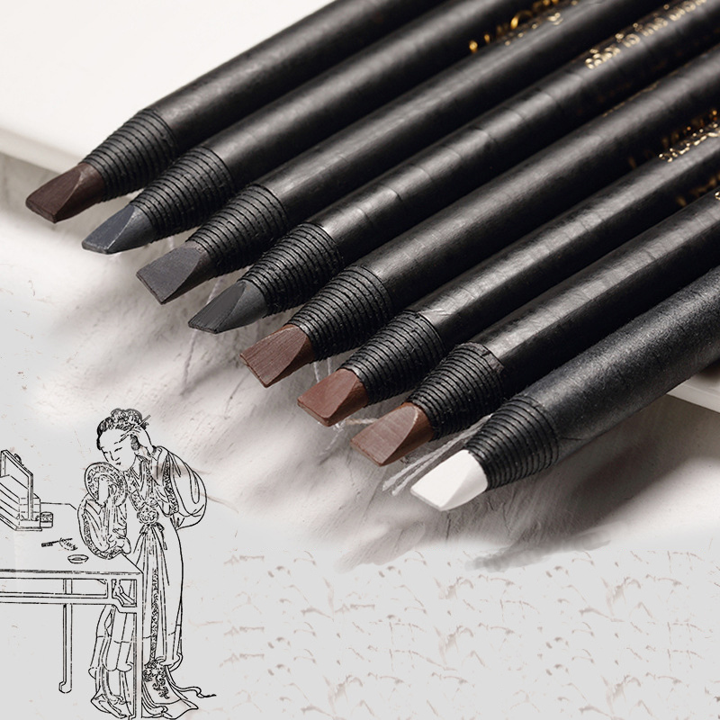 5PCS Haozhuang Eyebrow Pencil  - Eyebrow Pomade Pencil ulasan dan harga